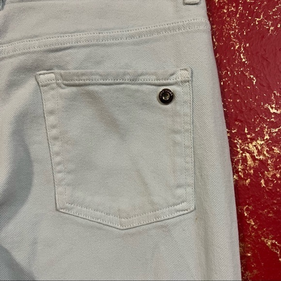 LORO PIANA Women's Mathias Trouser Light Mint High Rise Jeans Denim 42 6 - Picture 4 of 10